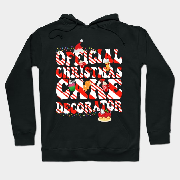 Official Christmas cake decorator - a cake decorator design Hoodie by FoxyDesigns95